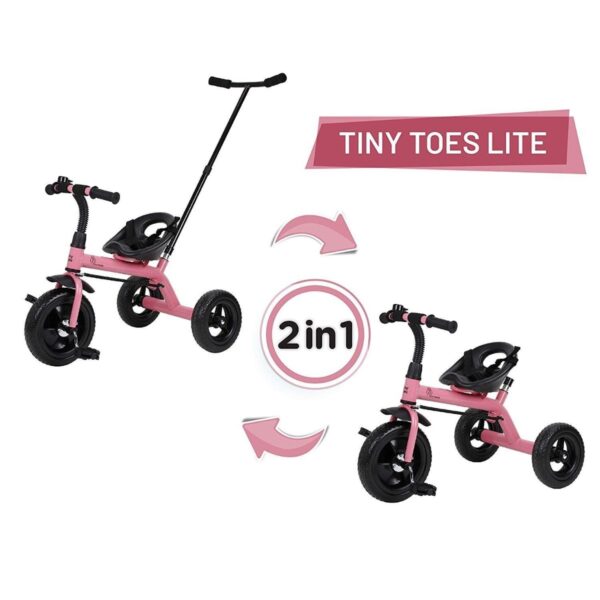 R For Rabbit – Tiny Toes Lite Tricycle (Pink) - Image 4