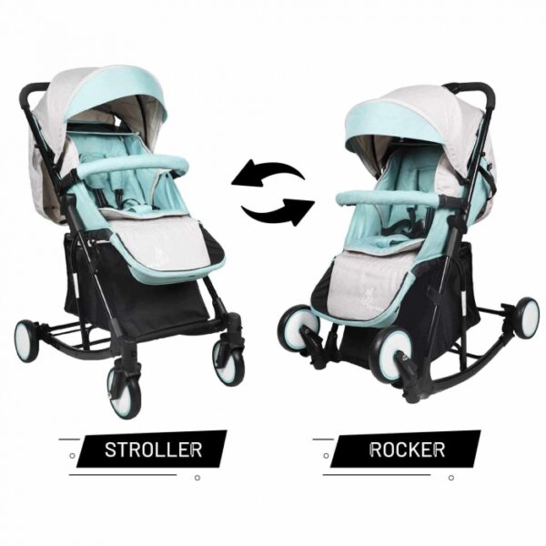 R For Rabbit – Rock N Roll Stroller  (Green) - Image 4
