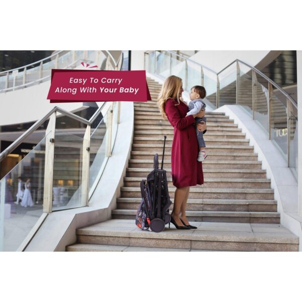 R For Rabbit – Pocket Stroller Lite  (Grey) - Image 4