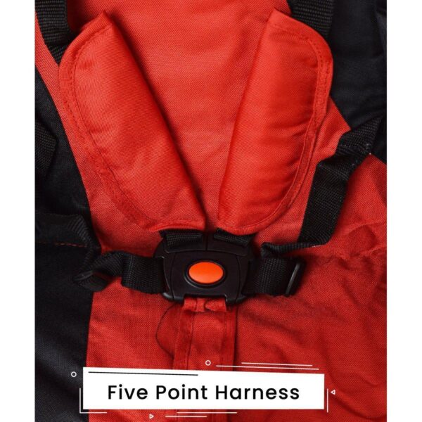 R For Rabbit – Twinkle Twinkle Stroller  (Red Black) - Image 4