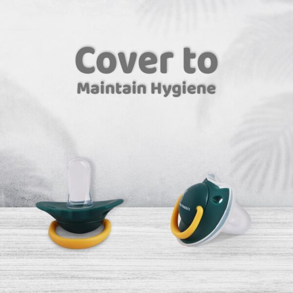 R For Rabbit – Tusky Pacifier Size L (Green) - Image 4