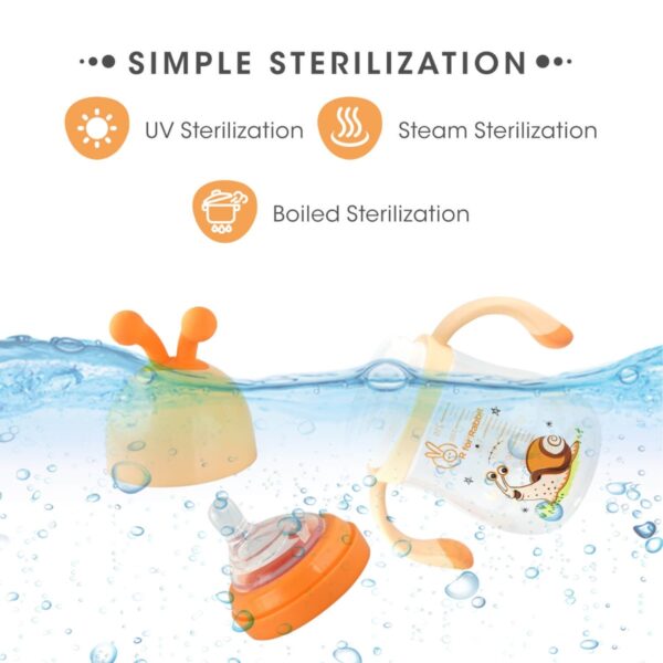 R For Rabbit – Snozzy Baby Spout Sippy Cup (Yellow) - Image 4