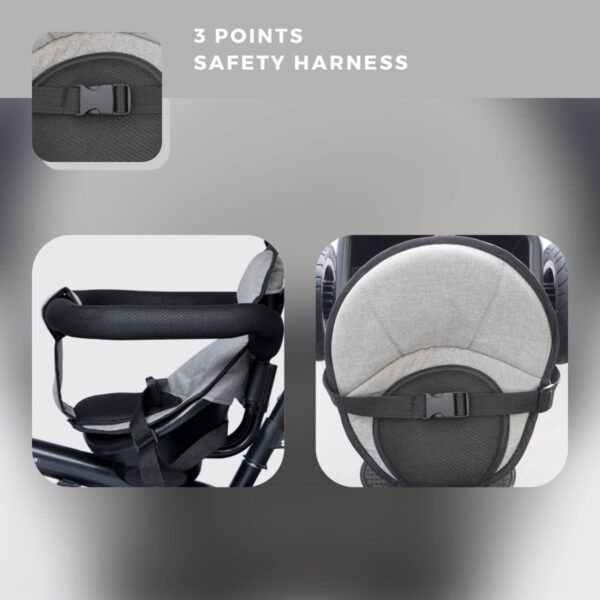 R For Rabbit –Tiny Toes Sportz Ace (Light Grey) - Image 4