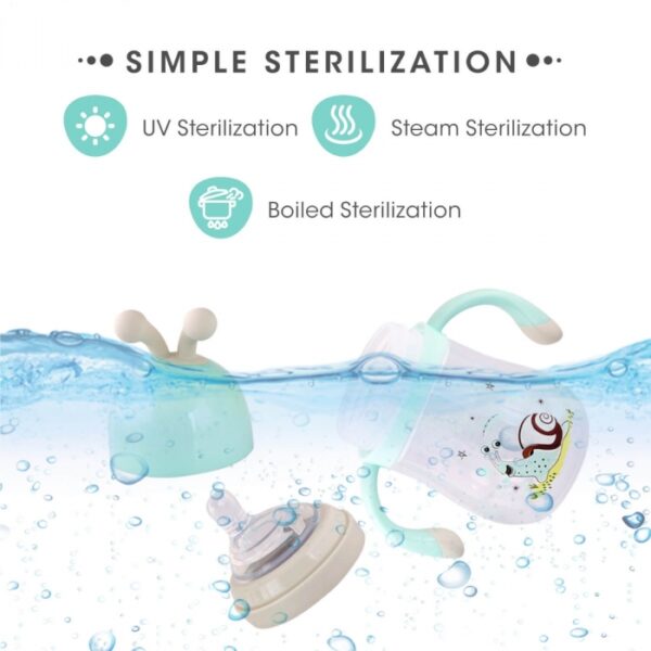 R For Rabbit – Bunny Baby Spout Sippy Cup (Green) - Image 4