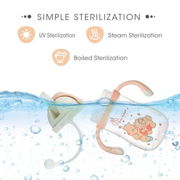 R For Rabbit – Hippo Baby Straw Sipper  (Yellow) - Image 4