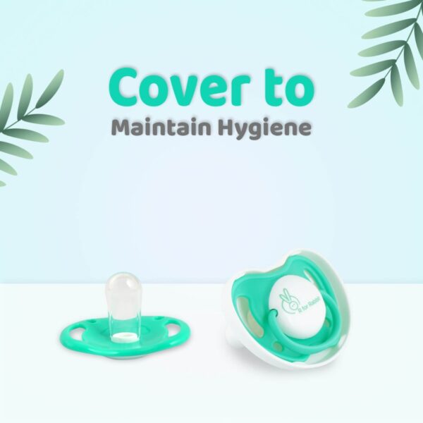 R For Rabbit – Apple Pacifier Size L (Green) - Image 4