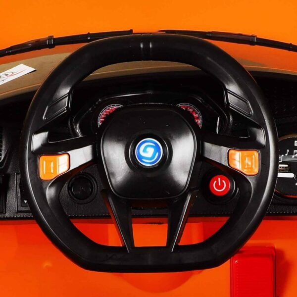 BMW Z4 Battery Operated Ride on Car for Kids (orange) - Image 4