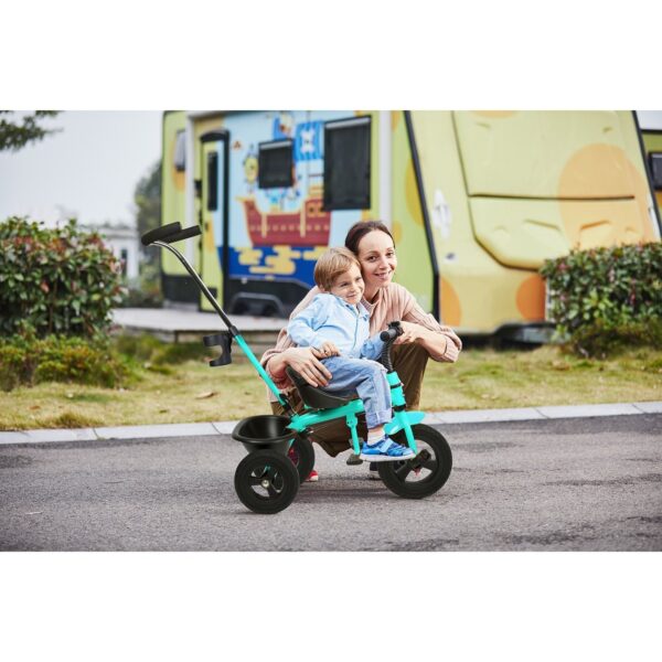 R For Rabbit – Tiny Toes Grand Tricycle (Lake Blue) - Image 5