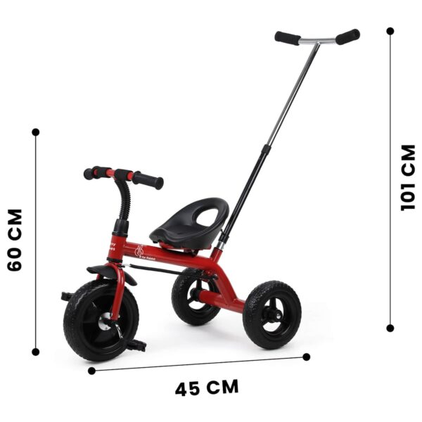 R For Rabbit – Tiny Toes Lite Tricycle (Red) - Image 5