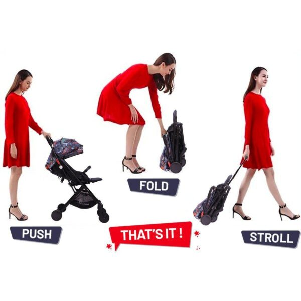 R For Rabbit – Pocket Stroller Lite  (Grey) - Image 5