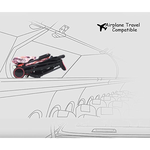 R For Rabbit – Pocket Stroller Lite   (Pink) - Image 5