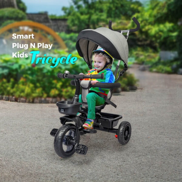 R For Rabbit –Tiny Toes Sportz Ace (Light Grey) - Image 5