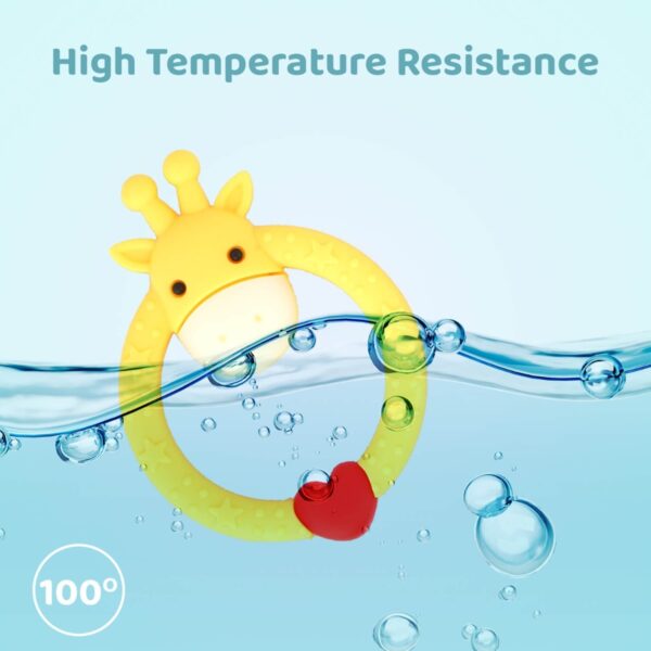 R For Rabbit – Giraffe Teether(Yellow) - Image 5