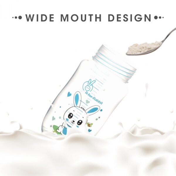 R For Rabbit – Bunny Baby Spout Sippy Cup  (Blue) - Image 5