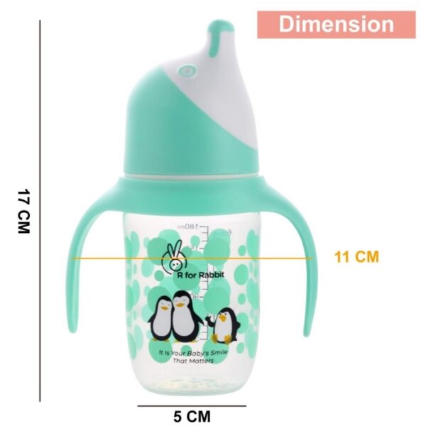 R For Rabbit – Penguin Spout Cup (Green) - Image 5
