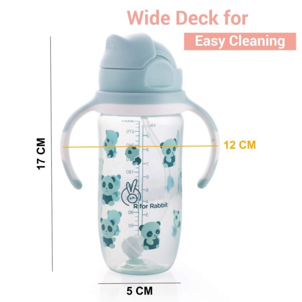 R For Rabbit – Bubble Sipper Bottle (Blue) - Image 5