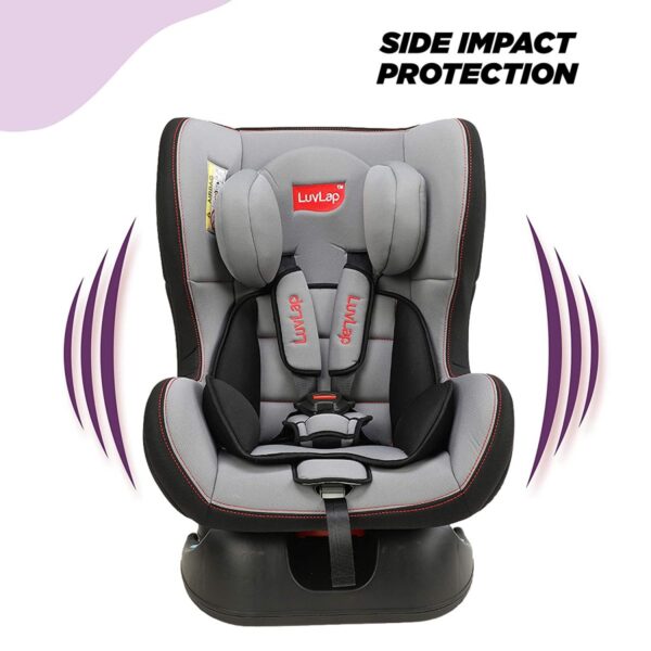 Sports Convertible Baby Car Seat (Grey/Black) - Image 5