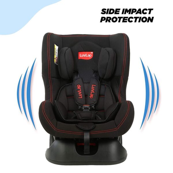 Sports Convertible Baby Car Seat (Black) - Image 5