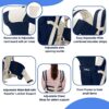 Elegant Baby carrier (Dark Blue) - Image 5