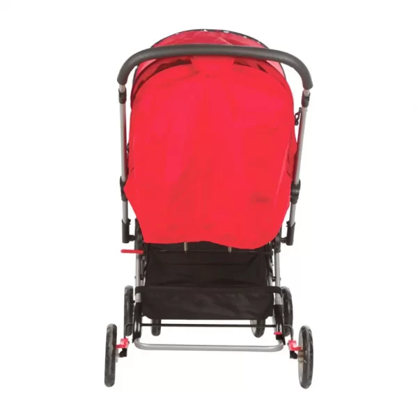 Mee Mee Baby Pram With Rocker And 3 Seating Positions  (red printed) - Image 5