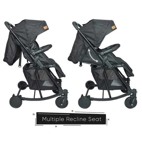 R For Rabbit – Rock N Roll Stroller (Black) - Image 6