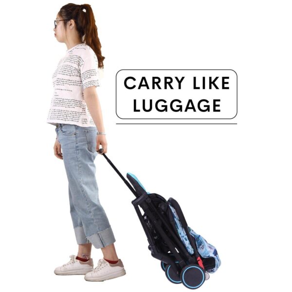 R For Rabbit – Pocket Stroller Lite (Blue) - Image 6
