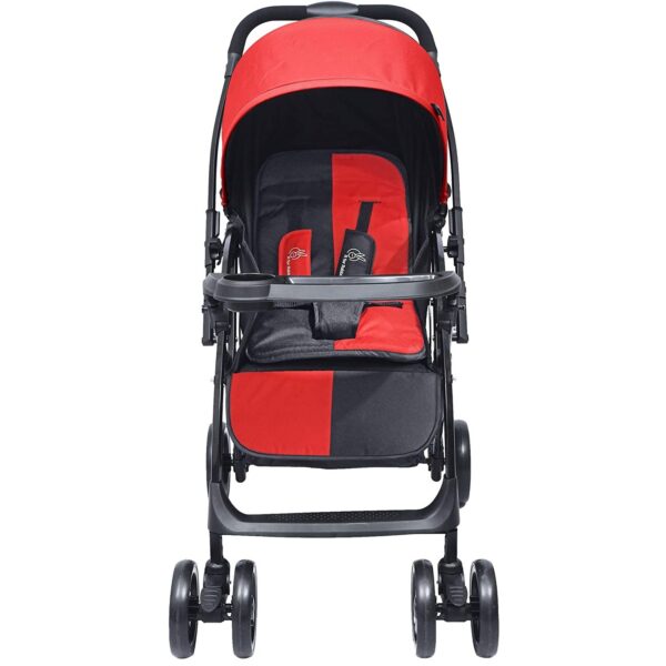 R For Rabbit – Cuppy Cake Grand Stroller (Red Black) - Image 6