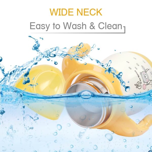 R For Rabbit – Steebo Teddy SS Feeding Bottle 210 ML (Yellow) - Image 8