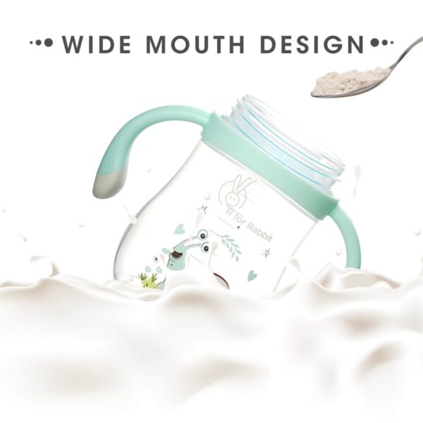 R For Rabbit – Bunny Baby Spout Sippy Cup (Green) - Image 6