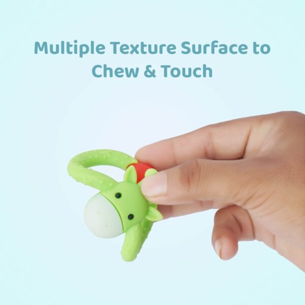 R For Rabbit – Giraffe Teether (Green) - Image 6