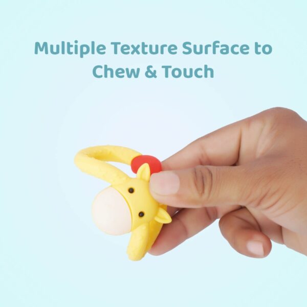 R For Rabbit – Giraffe Teether(Yellow) - Image 6