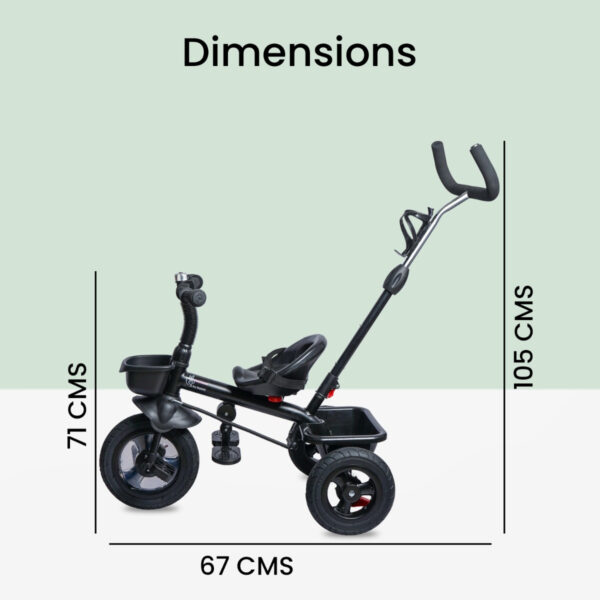 R For Rabbit – Tiny Toes Grand Plus (Black) - Image 7