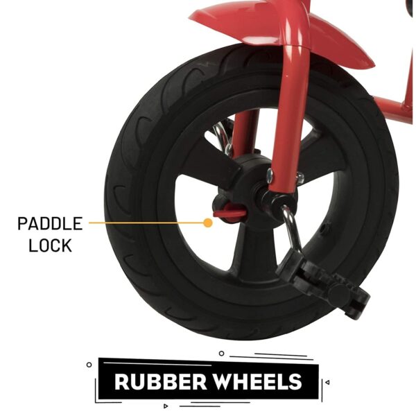 R For Rabbit – Tiny Toes Grand Tricycle (Red) - Image 7