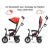 R For Rabbit – Tiny Toes Sportz Tricycle (Red) - Image 7