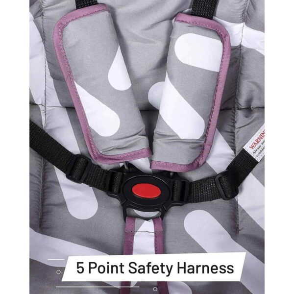 R For Rabbit – Lollipop Lite Stroller (Black Multi) - Image 2