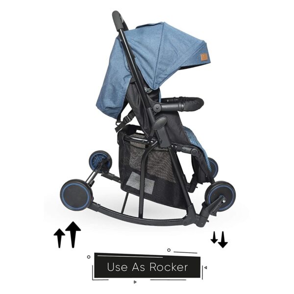 R For Rabbit – Rock N Roll Stroller(Blue) - Image 7