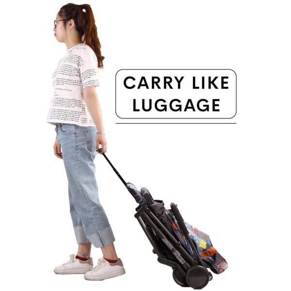 R For Rabbit – Pocket Stroller Lite  (Grey) - Image 7