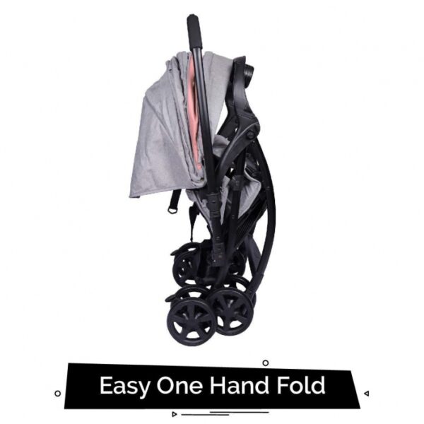 R For Rabbit – Sugar Pop Stroller (Pink Grey) - Image 8