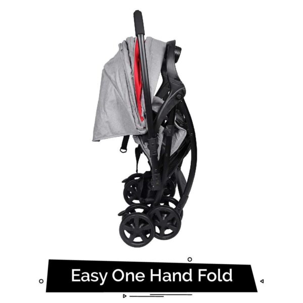 R For Rabbit – Sugar Pop Stroller (Red Grey) - Image 8