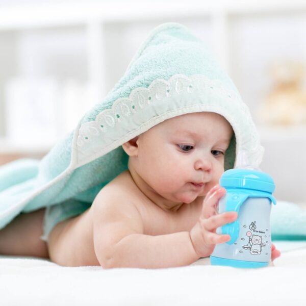 R For Rabbit – Steebo Teddy SS Feeding Bottle 210 ML (Blue) - Image 8