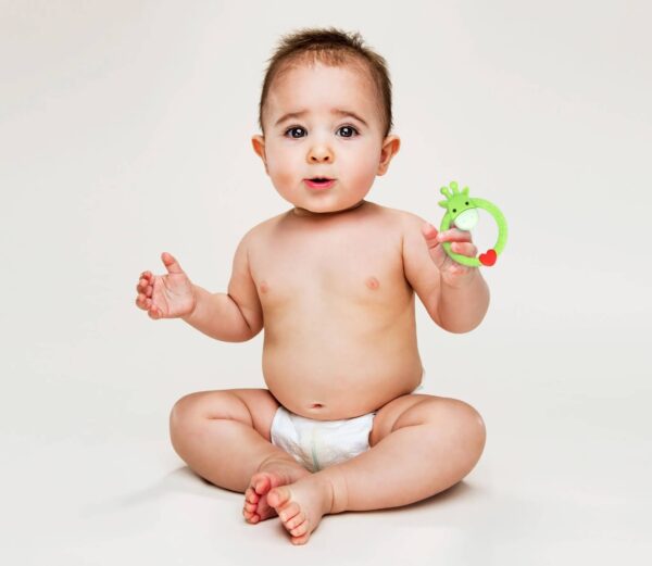 R For Rabbit – Giraffe Teether (Green) - Image 7