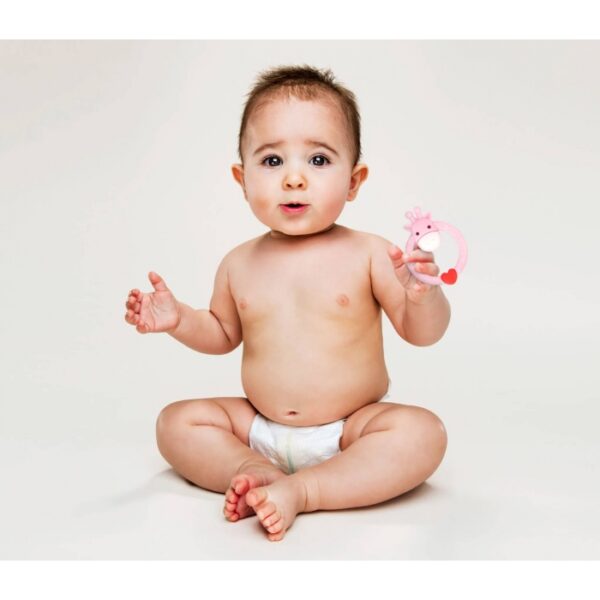 R For Rabbit – Giraffe Teether (Pink) - Image 7
