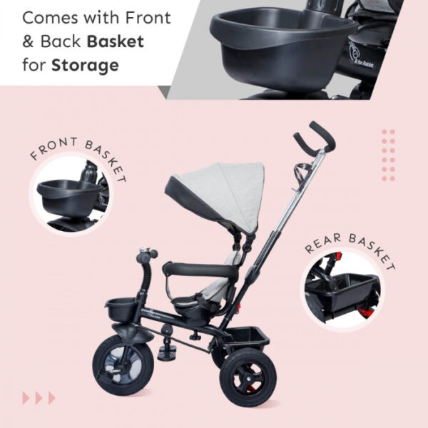 R For Rabbit –Tiny Toes Sportz Plus (Light Grey) - Image 6