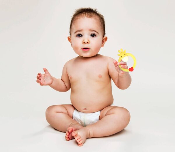 R For Rabbit – Giraffe Teether(Yellow) - Image 7