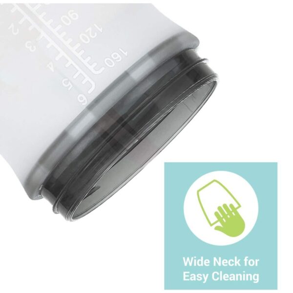 R For Rabbit – First Feed Silicon 160 ml Silicon Feeding Bottle (Blue) - Image 7