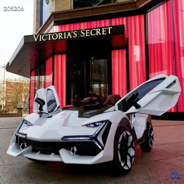 EX NEL603 LAMBORGHINI RIDE ON CAR FOR KIDS (WHITE)