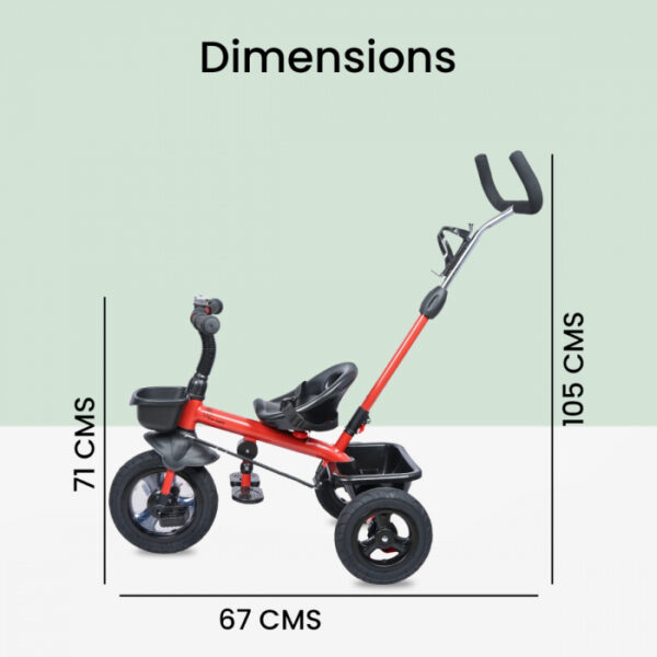 R For Rabbit –  Tiny Toes Grand Plus (Red) - Image 2