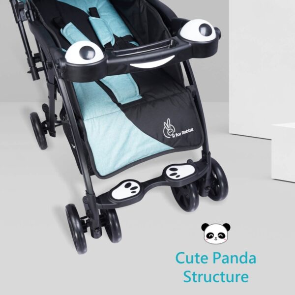 R For Rabbit –Cutie Pie Stroller  ((Green Black) - Image 8
