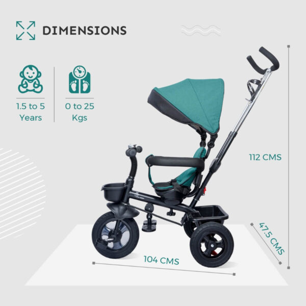 R For Rabbit –Tiny Toes Sportz Plus  (Bottle Green) - Image 8