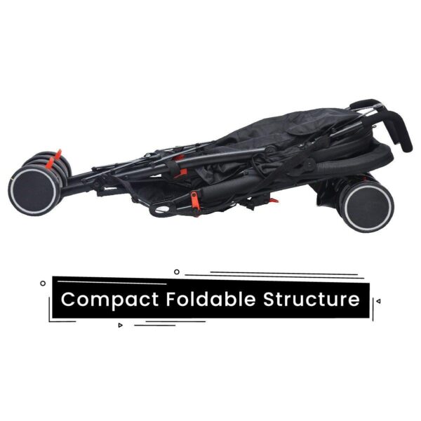 R For Rabbit – Sugar Pop Stroller (Green Grey) - Image 2